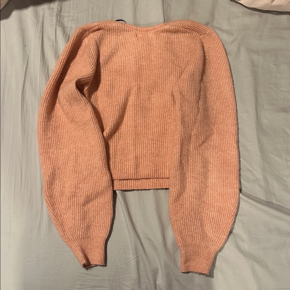 H&M Blush Pink Ribbed Sweater - Picture 3 of 3